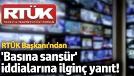 rtuk baskanindan basina sansur iddialarina ilginc yanit xUaDyYid