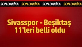 sivasspor besiktas 11leri belli oldu VbarjN1p