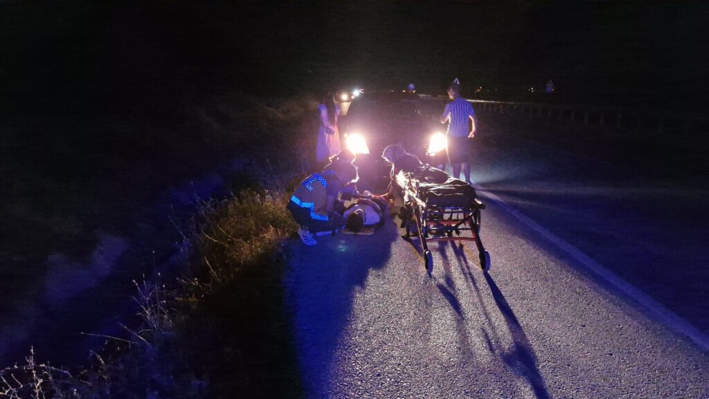 takla atan arac metrelerce suruklendi ehliyetsiz surucu olumden dondu rCX5fMgr