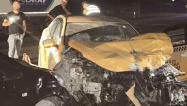 ticari taksi tira arkadan carpti 1 kisi yaralandi 4JDfIXNA