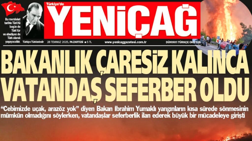 yenicag gazetesi bakanlik caresiz kalinca vatandas seferber oldu TOs824Of