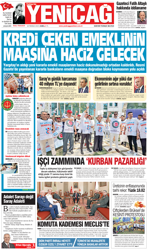 yenicag gazetesi kredi ceken emeklinin maasina haciz gelecek 0 hmrE9Cqn