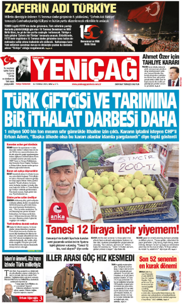yenicag gazetesi turk ciftcisi ve tarimina bir ithalat darbesi daha 0 BHccpq8O