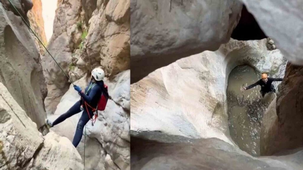 27 selale inisli dillicay kanyonunun ilk gecisi gerceklestirildi gorunumuyle turizmcileri cezbediyor mMJpCgli