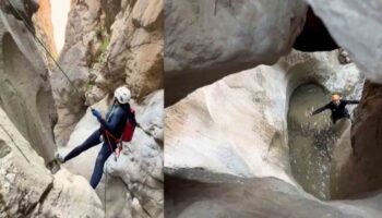 27 selale inisli dillicay kanyonunun ilk gecisi gerceklestirildi gorunumuyle turizmcileri cezbediyor mMJpCgli