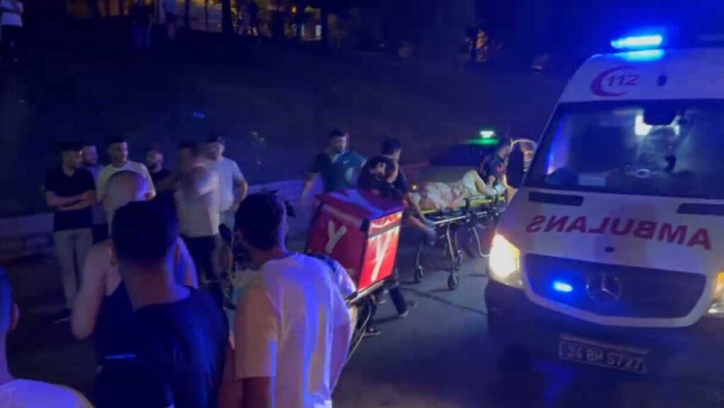 alkollu surucu kamyonete carpti taLPFk41