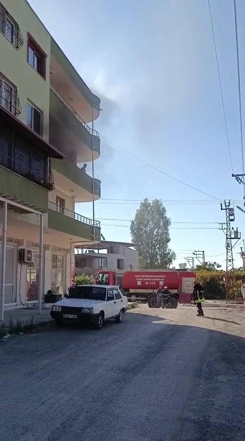 arsuzda korkutan yangin itfaiye zamanla yaristi 1 cbHtOaQO