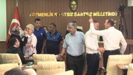 belediye meclisinde ortalik karisti akp chp gerginligi ZCmtMUaD