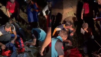 daglik alanda ayagi kirilan genc kurtarildi gwIiQaRC