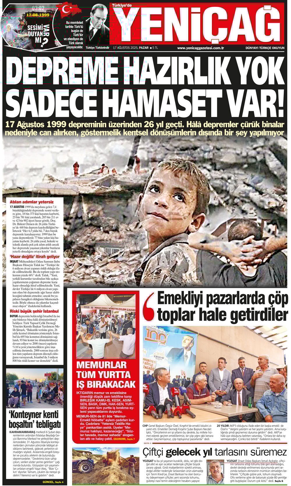depreme hazirlik yok sadece hamaset var 0 CYWJFTEs