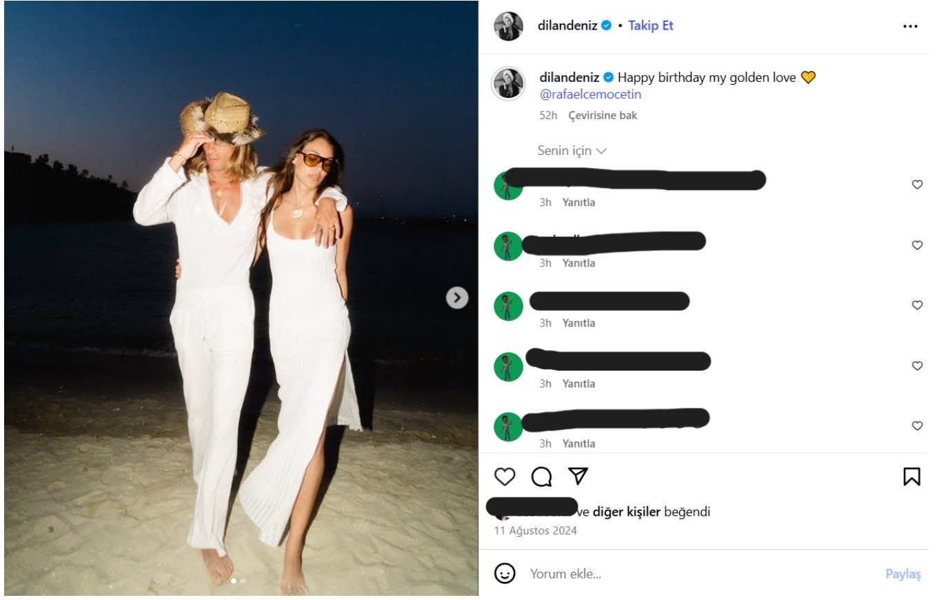 dilan cicek deniz sevgilisine ask dolu paylasim 0 GYvZOIm5