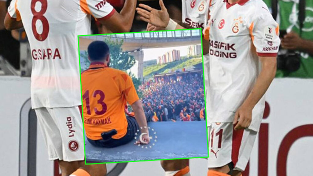 galatasaray maci oncesi sok goruntu vO8Zj9y3