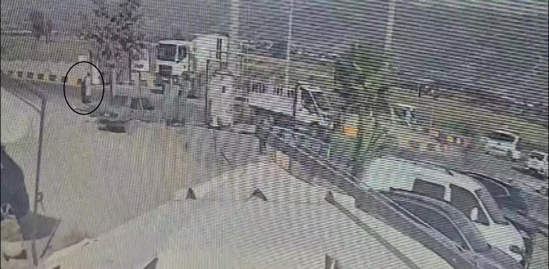 hatayda korkunc kaza yaya havada takla atti 1