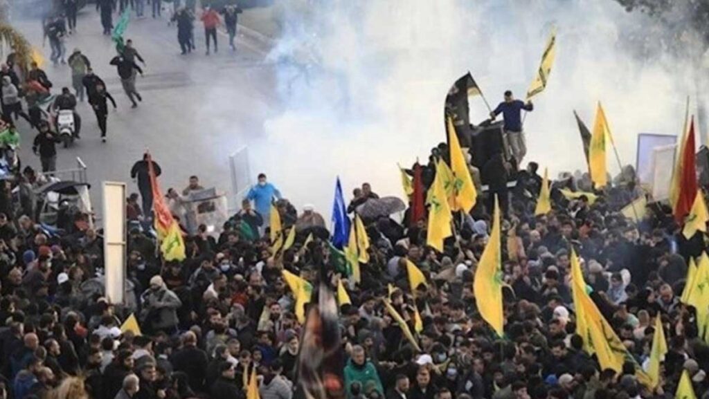 hizbullah destekcileri sokaklara dokuldu 7tsbpSSL