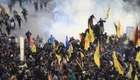 hizbullah destekcileri sokaklara dokuldu 7tsbpSSL