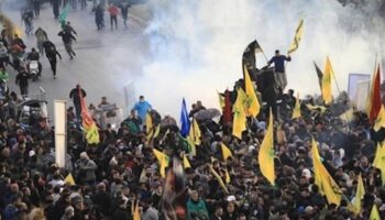 hizbullah destekcileri sokaklara dokuldu 7tsbpSSL