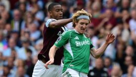 isaksiz newcastle 10 kisi aston villaya gol atamadi guVrmtVh