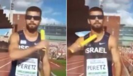 israilli sporcu bunu da yapti skandal hareket a56CBRAC