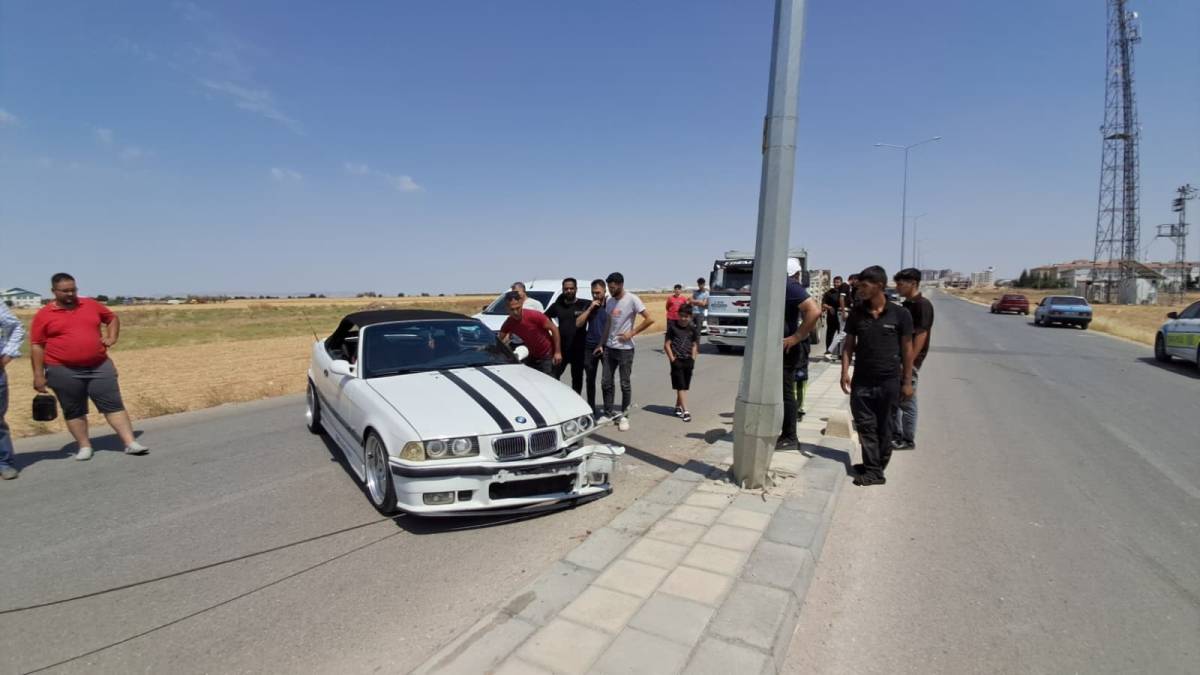 karamanda kaza 1 yarali 0
