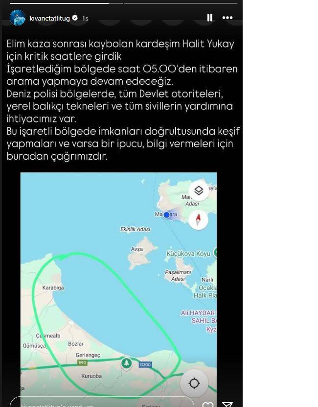 kivanc tatlitugdan kayip halit yukay icin yardim cagrisi 1
