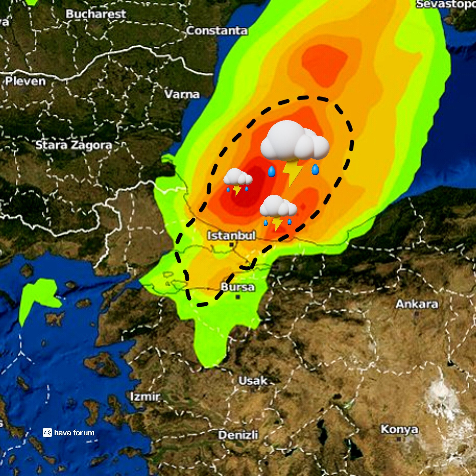 meteoroloji pes pese uyardi carsamba ve persembe gunune dikkat sakir sakir yagacak 4 r4UEI9N6