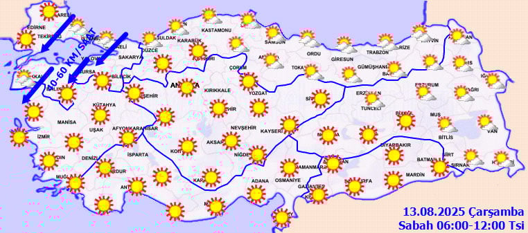 meteoroloji saat vererek uyardi 6 ili cok siddetli vuracak 0