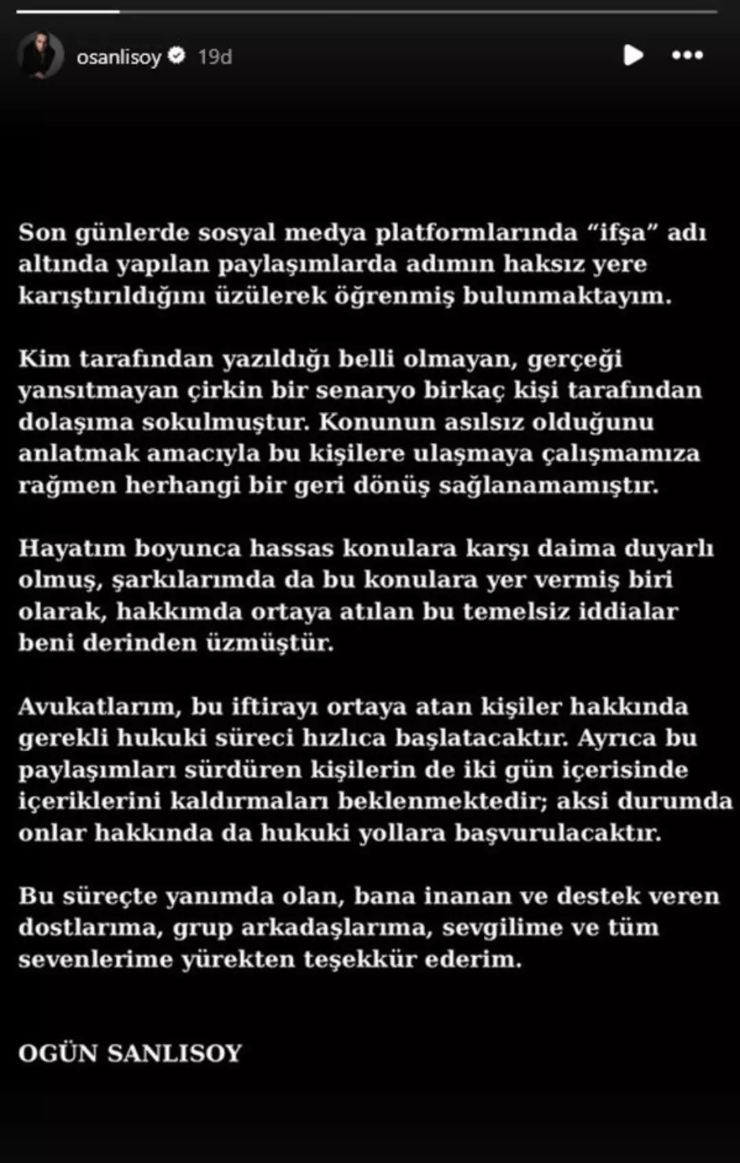 ogun sanlisoy hukuki surec baslatti adi taciz skandallarina karisti 3