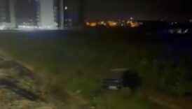otomobil ile sepetli motosiklet birbirine girdi yaralilar var C5bqUyID