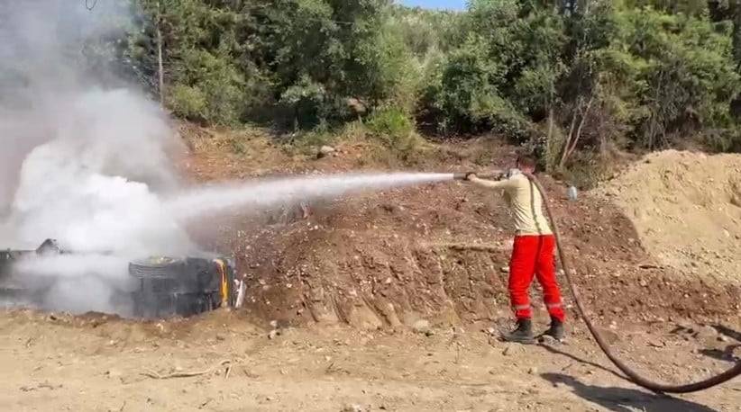 santiyede dehset anlari vinc devrildi alevler yukseldi 1 M7JyYQ6r