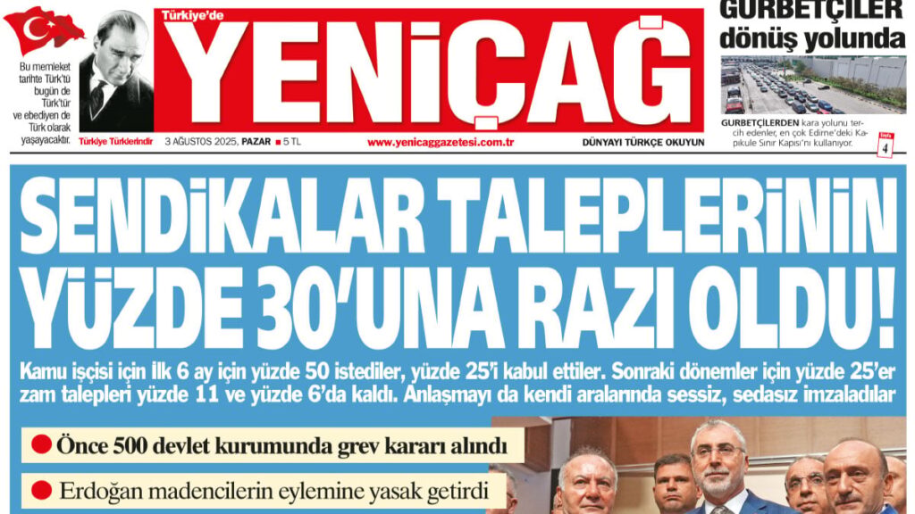 sendikalar taleplerinin yuzde 30una razi oldu 8wJMvy5T