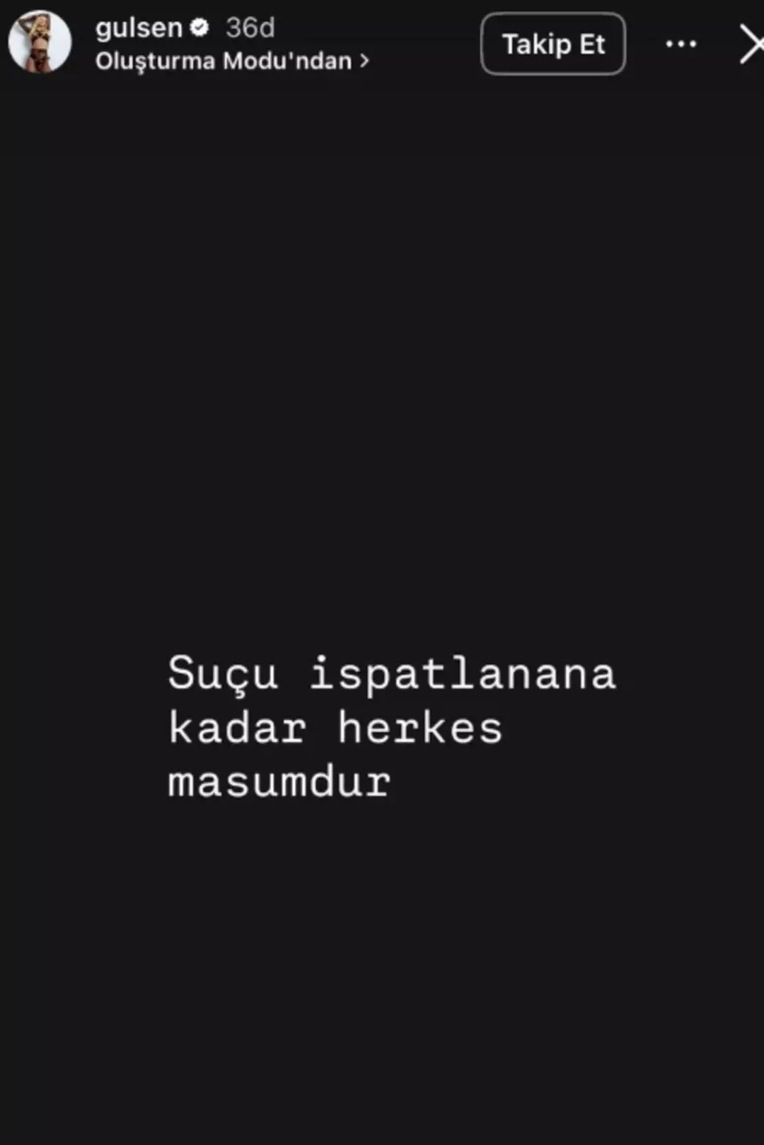 taciz iddialari magazin dunyasini sarsarken gulsenin paylasimlari tartisma yaratti 1 u6CKIcBK