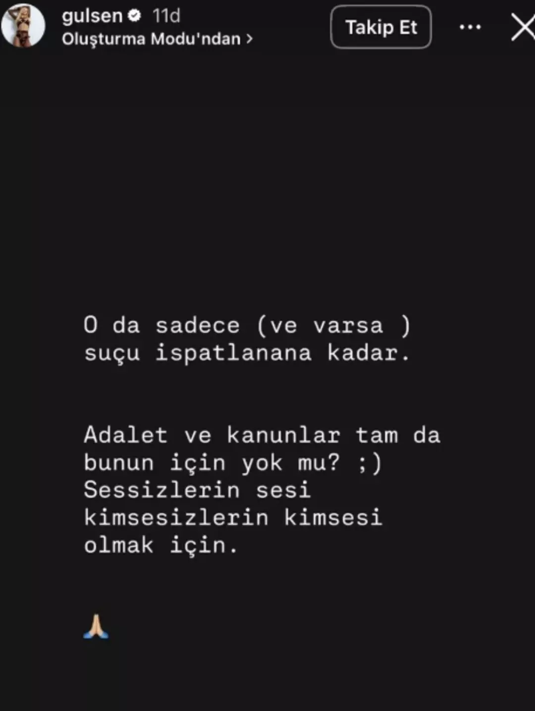 taciz iddialari magazin dunyasini sarsarken gulsenin paylasimlari tartisma yaratti 3