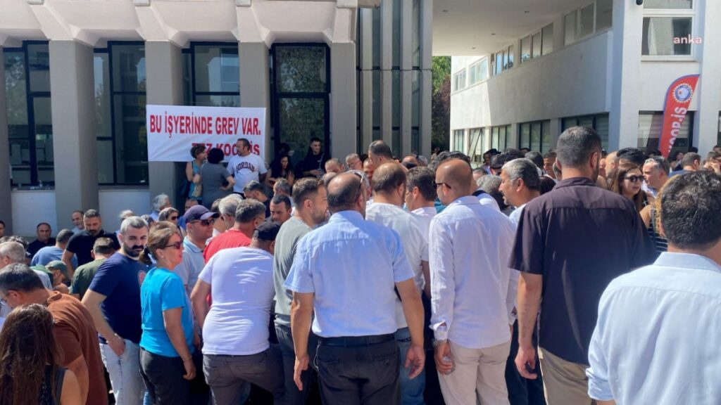 tez koop ise uye odtu calisanlari davul zurnayla greve basladi YANmVyeR