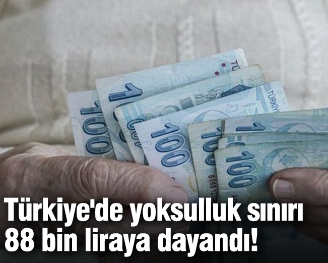 turkiyede yoksulluk siniri 88 bin liraya dayandi 0