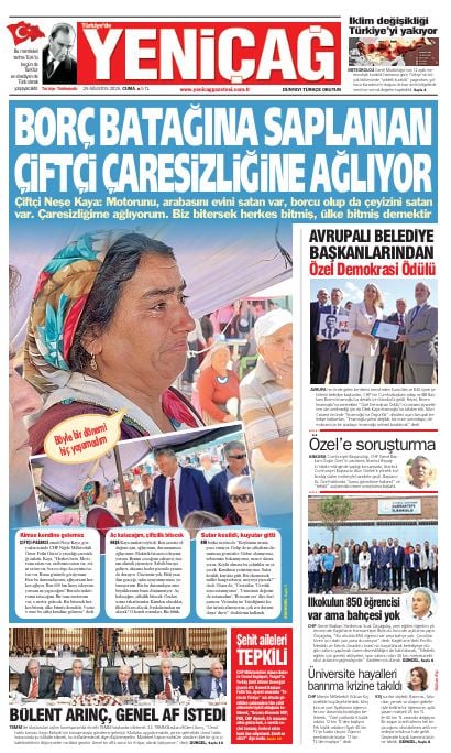 yenicag gazetesi borc batagina saplanan ciftci caresizligine agliyor 0 zRjZerI3
