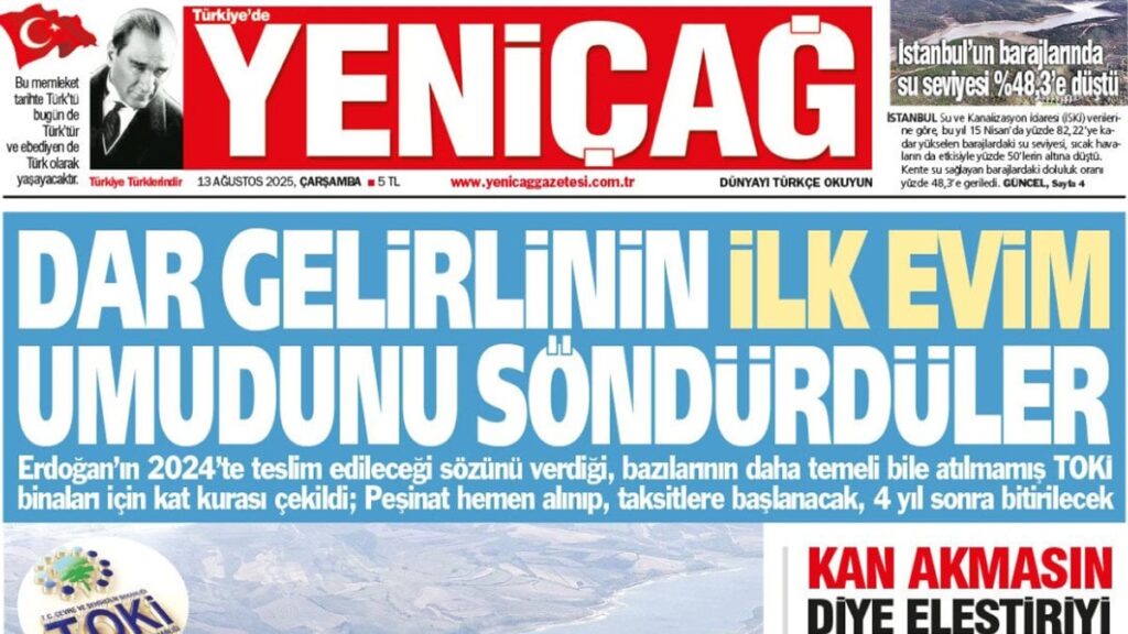 yenicag gazetesi dar gelirlinin ilk evim umudunu sondurduler Y6V2uBM4
