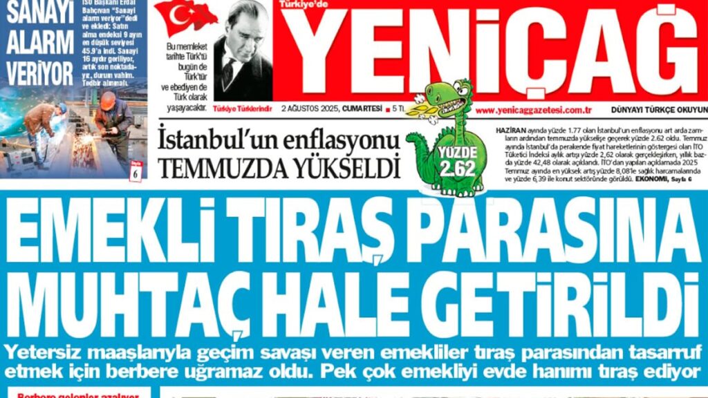 yenicag gazetesi emekli tiras parasina muhtac hale getirildi EgLpCdHE