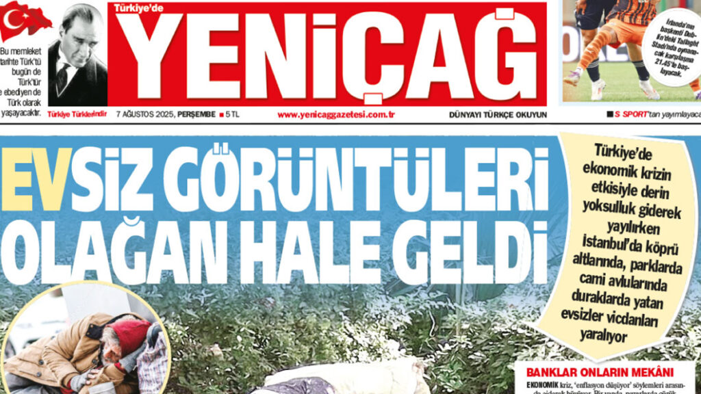 yenicag gazetesi evsiz goruntuleri olagan hale geldi OvZpTQ2N