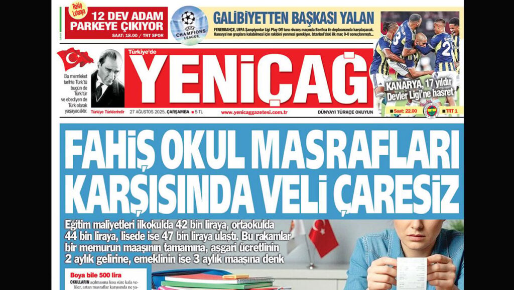 yenicag gazetesi fahis okul masraflari karsisinda veli caresiz 6aEO28vZ