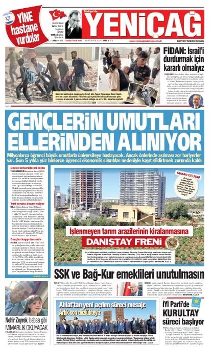 yenicag gazetesi genclerin umutlari ellerinden aliniyor 0 TiItYfub