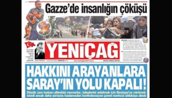 yenicag gazetesi hakkini arayanlara sarayin yolu kapali H3AARY9p