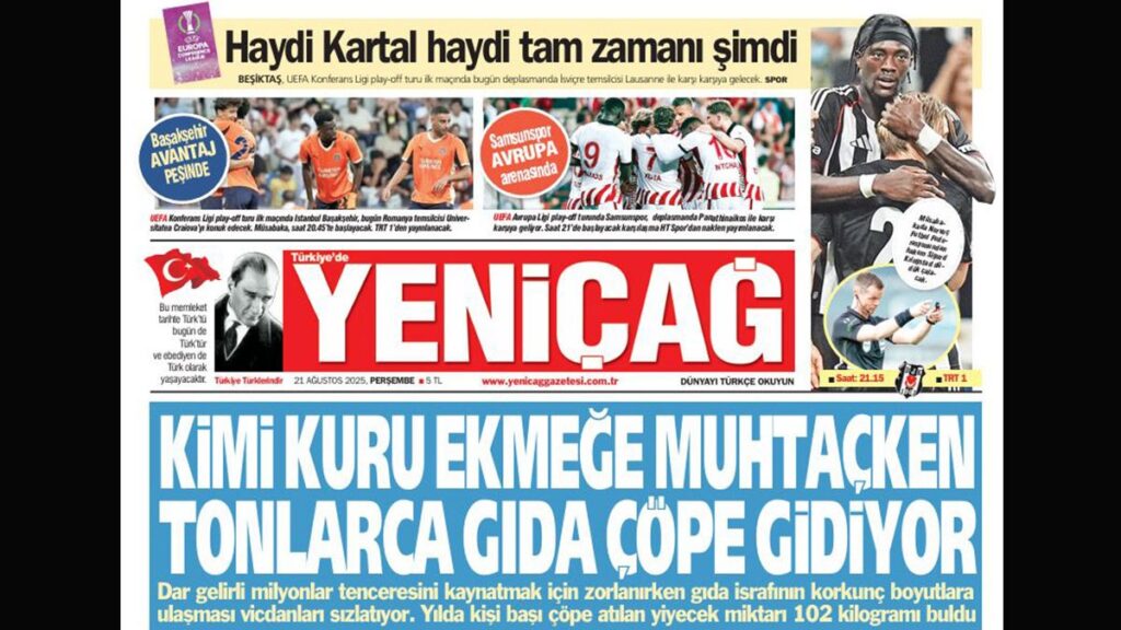 yenicag gazetesi kimi kuru ekmege muhtacken tonlarca gida cope gidiyor 29zSSUeF