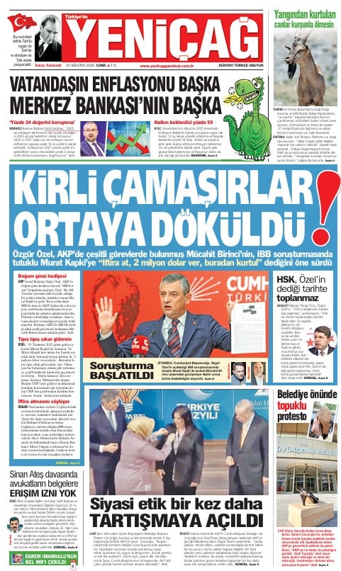 yenicag gazetesi kirli camasirlar ortaya dokuldu 0