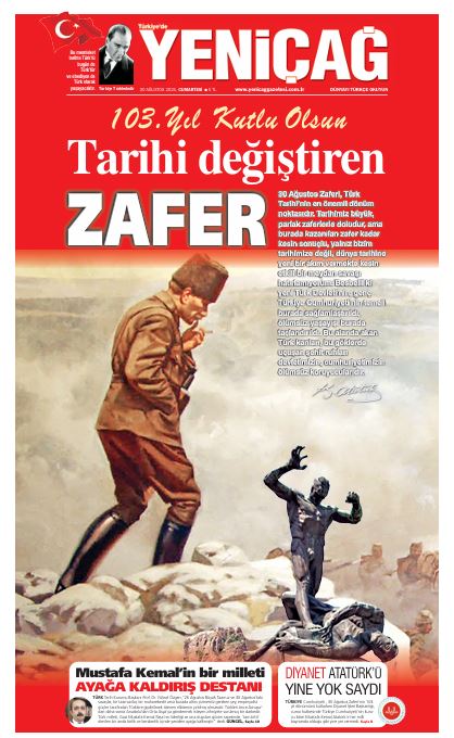 yenicag gazetesi tarihi degistiren zafer 0 kYEJw8cM