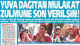yenicag gazetesi yuva dagitan mulakat zulmune son verilsin FZZJvXRx