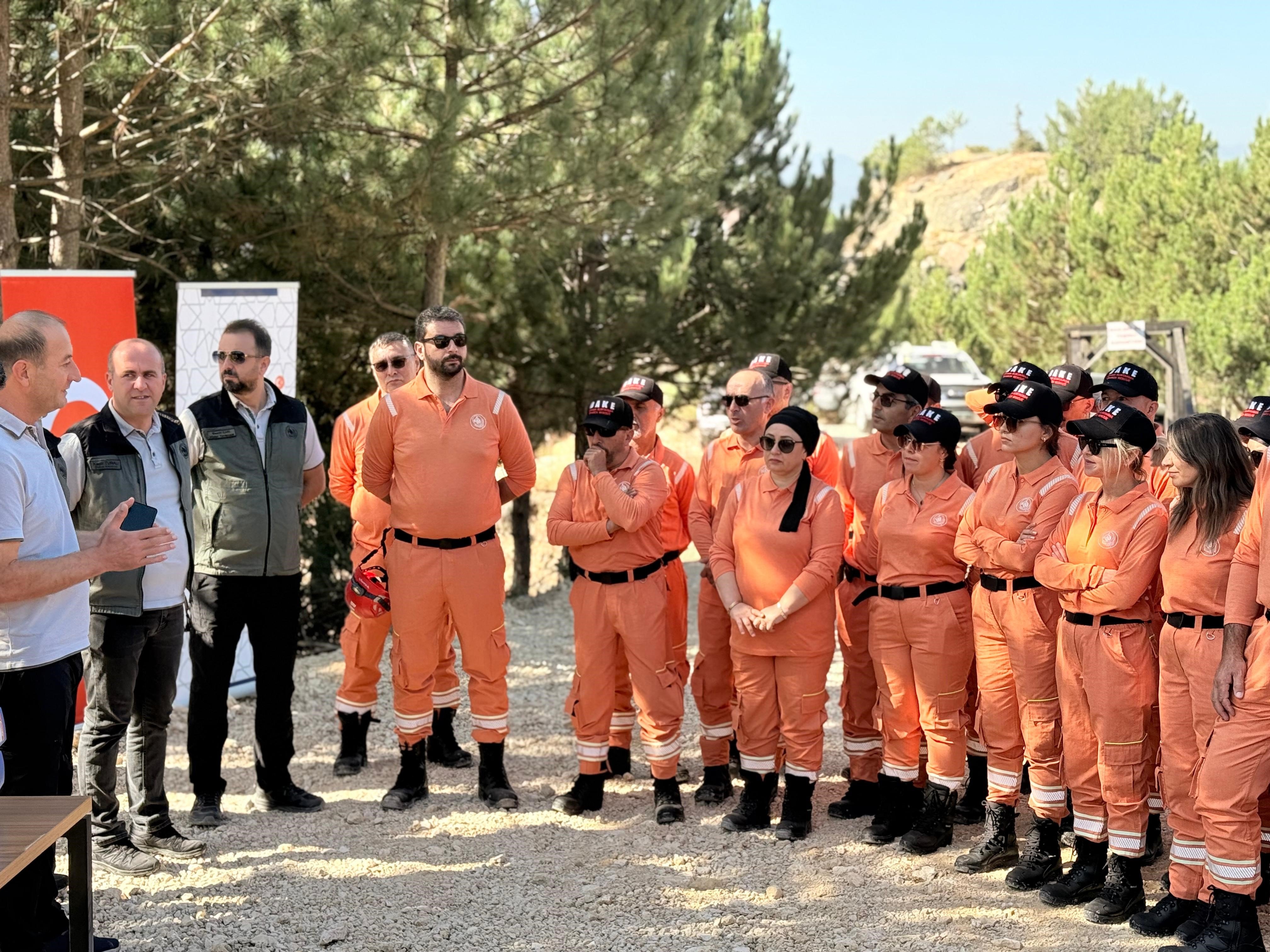 arama kurtarma derneklerine orman yangini egitimi 1 8IDRINBZ