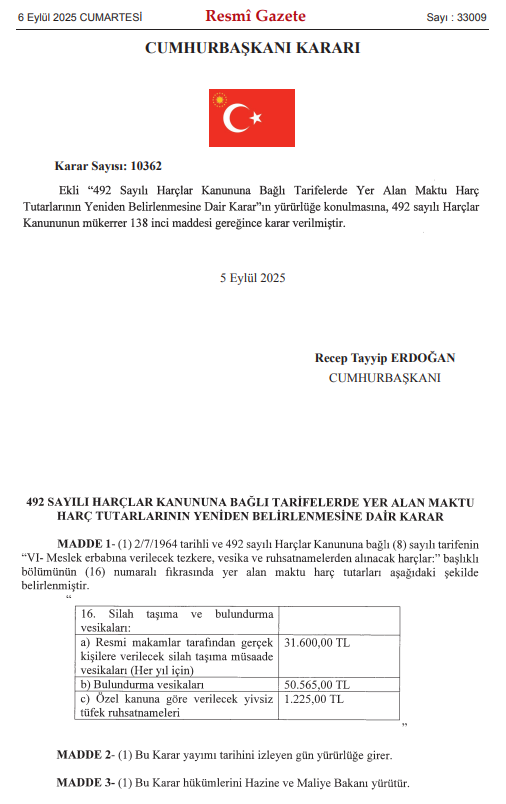 bu vergiler ruhsatsiz silaha ragbeti artiracak bir yillik fiyati pes dedirtti 0 ci51tdnP