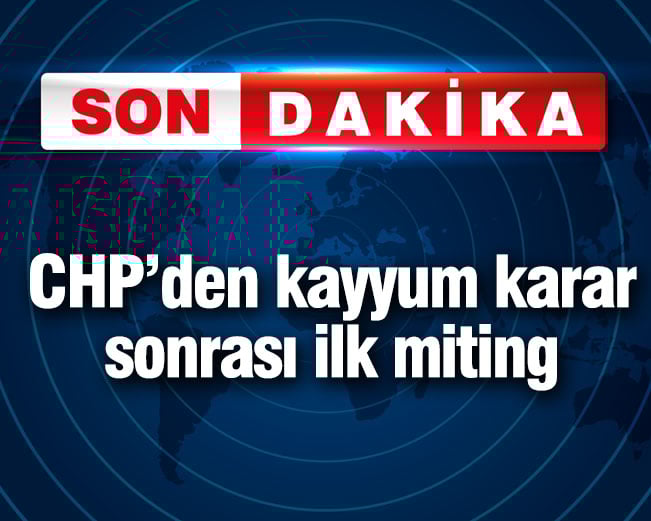 chpden kayyum sonrasi ilk miting t7cinjni