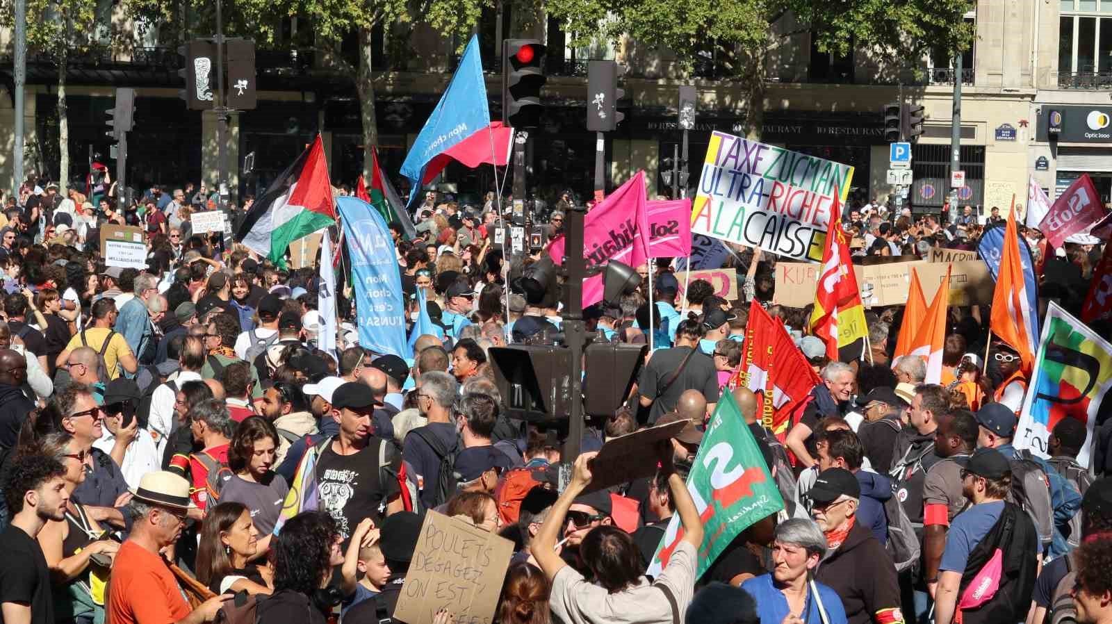fransadaki protestolarda 110 kisi gozaltina alindi 2 9lJ8HjAs