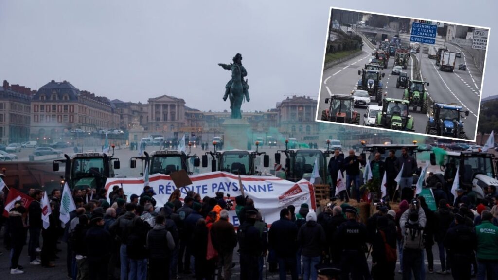 fransiz ciftciler ab mercosur anlasmasini protesto etmek icin 16 farkli noktada 70 eylem duzenlediler 4JP9iUGX